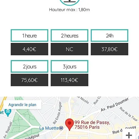 Apartment Cosy 2 50m2 Parisian Classic Flat - Passy, 16th Arrondissement, Near Eiffel Tower